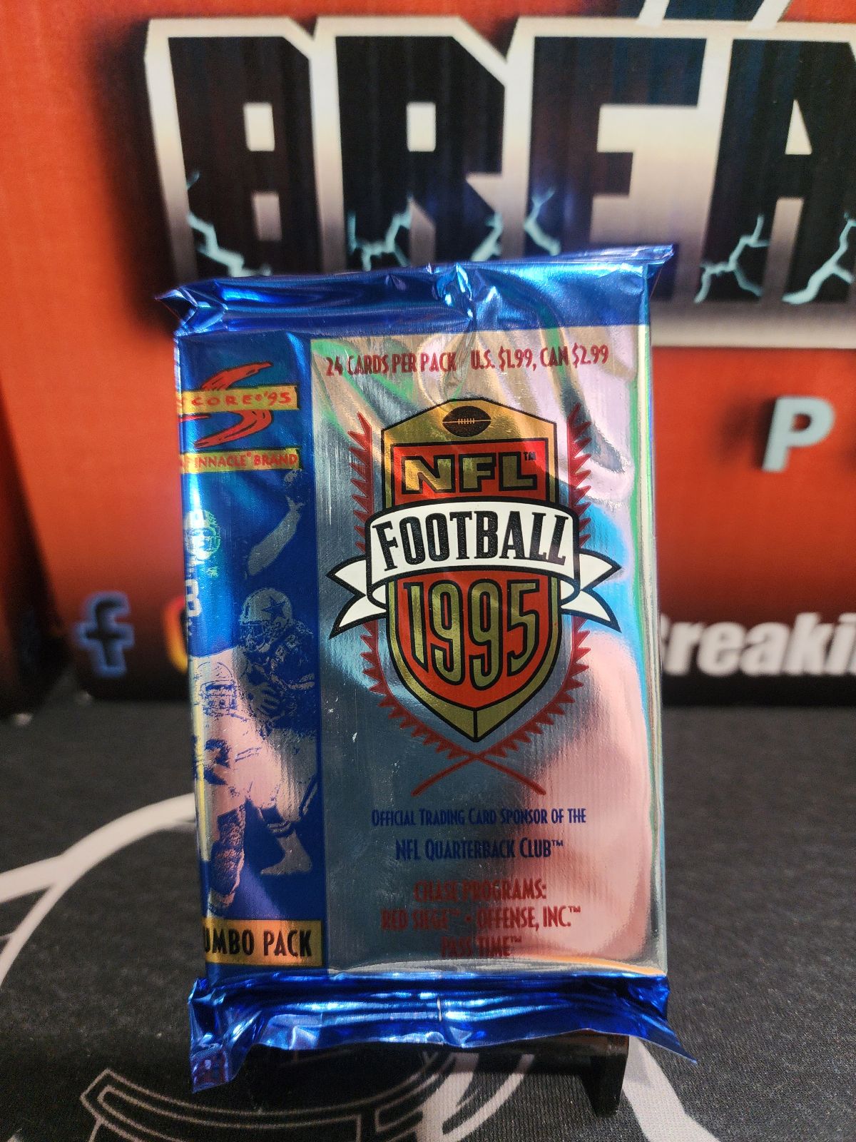 Score 1995 Football Pack Personal Break!