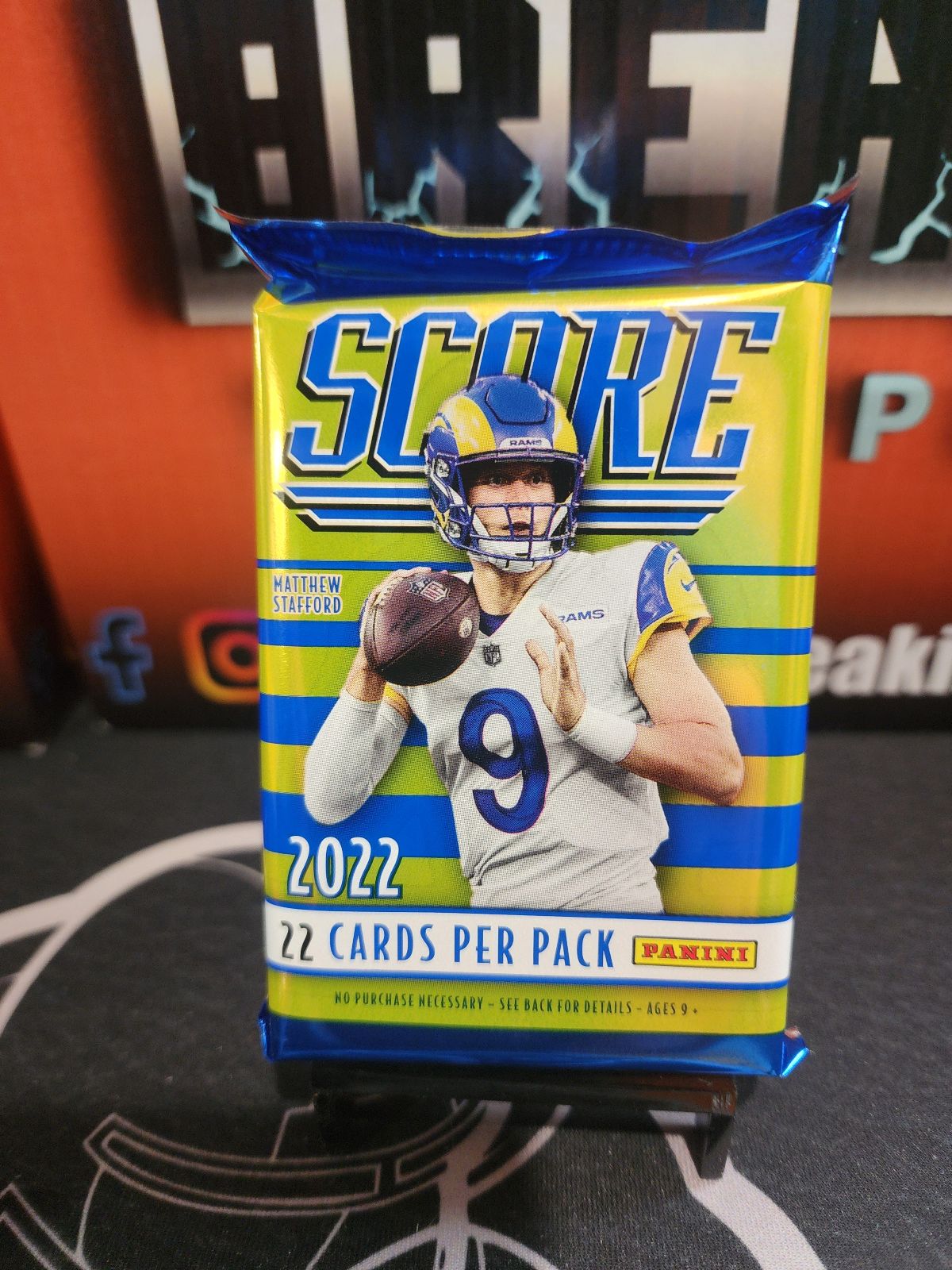 Score 2022 Football Blaster Pack Personal Break! | 22 Cards!