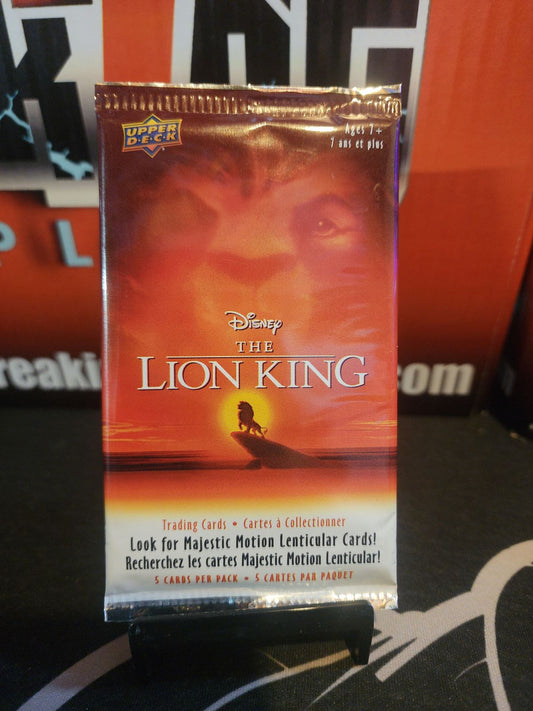 The Lion King 2019 Upper Deck Pack Personal Break! Chase Majestic Motion Lenticular Cards!
