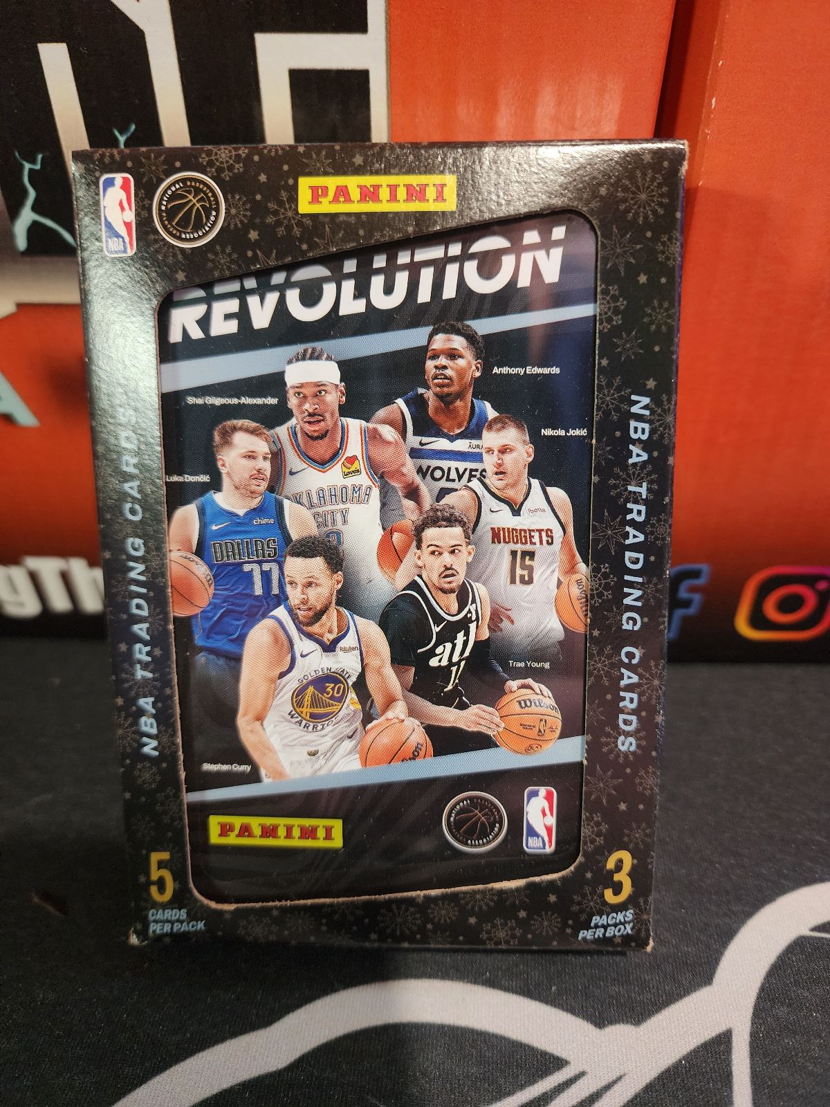 2023-2024 Panini Revolution Basketball Tin Wemby Rookie Year - 3 packs!