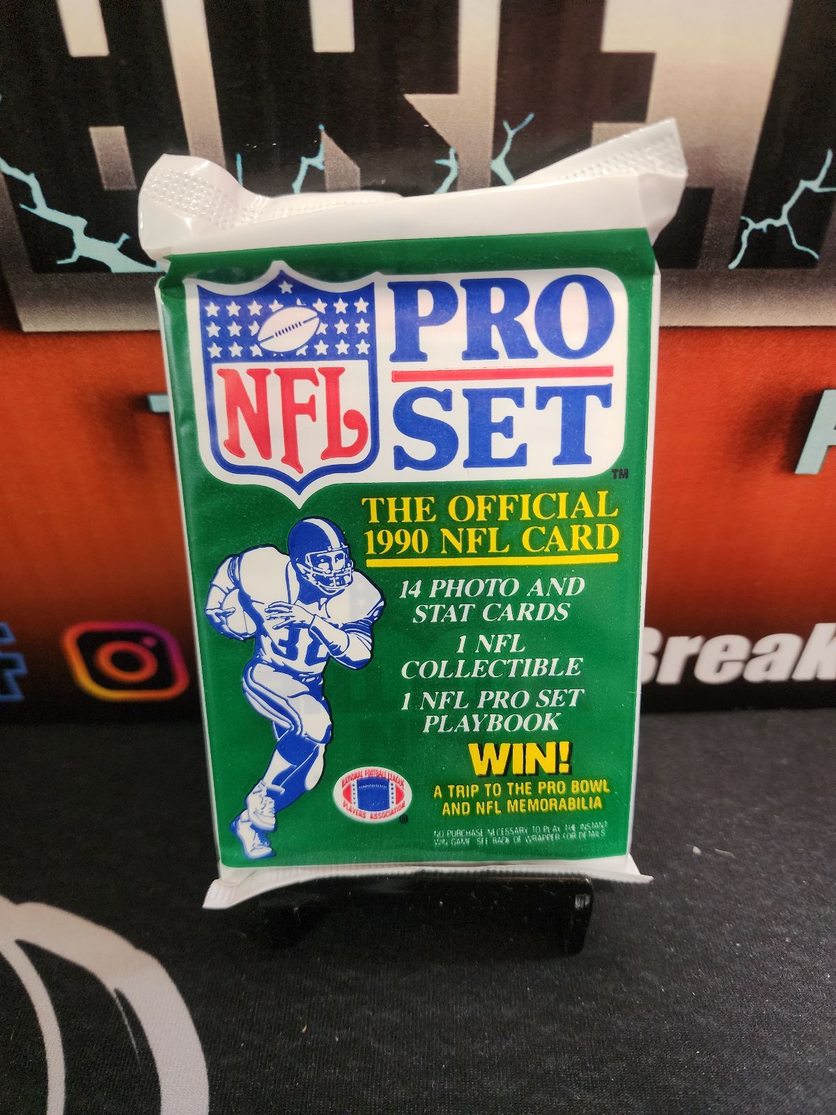 Pro Set 1990 Football Pack Personal Break! 14 cards!