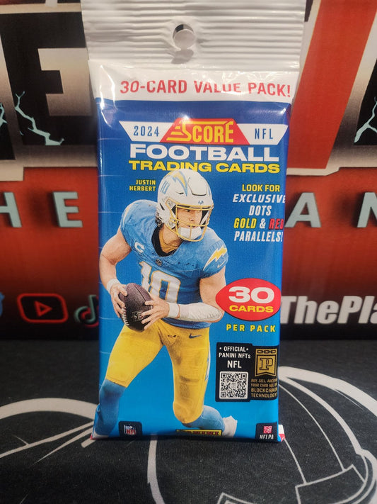 2024 Score Football Fat Pack | 30 Cards! | Personal Break!