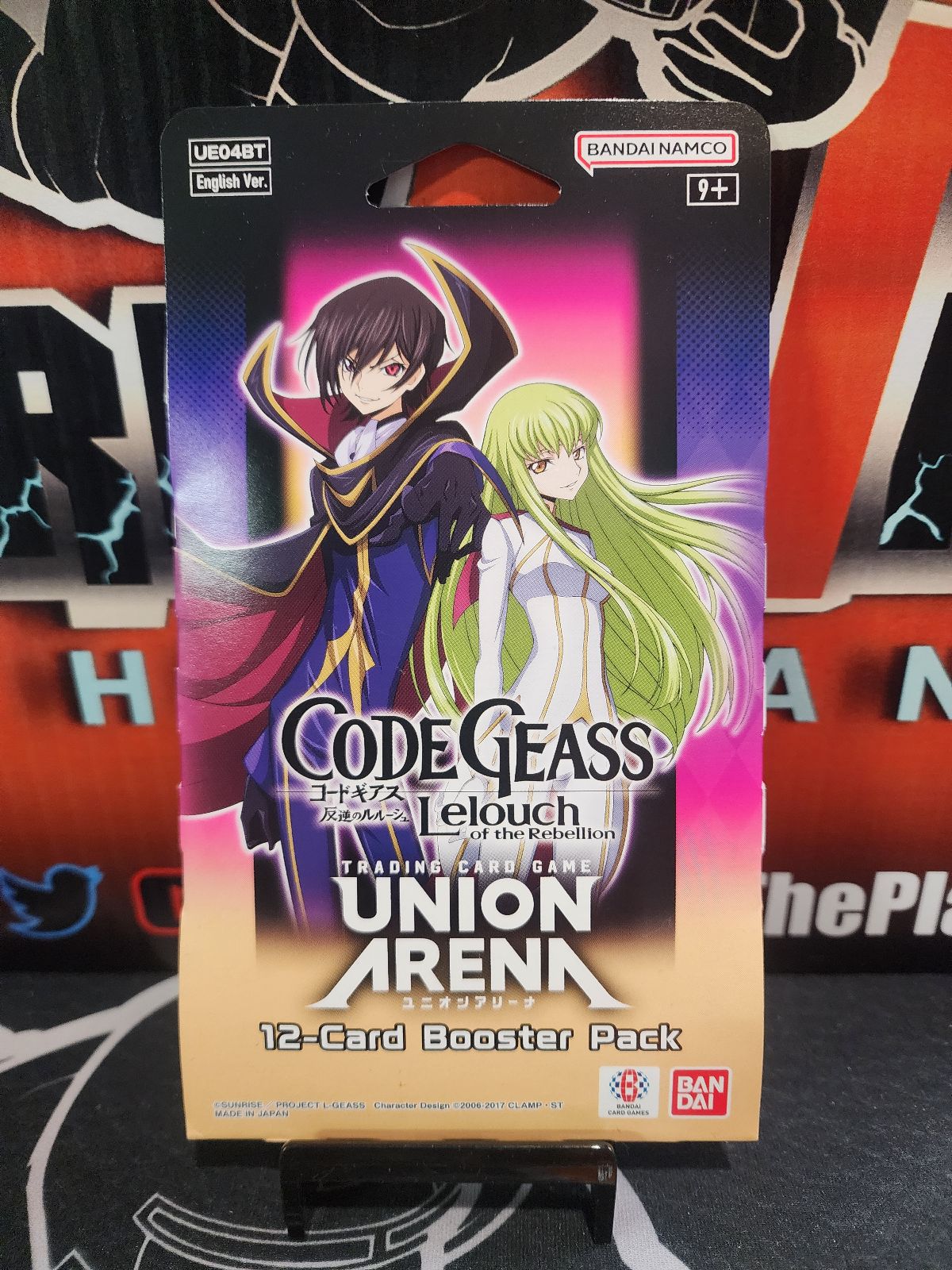 Code Geass LeLouch of the Rebellion Union Arena Booster Pack personal break! 12 cards! Bandai/Namco