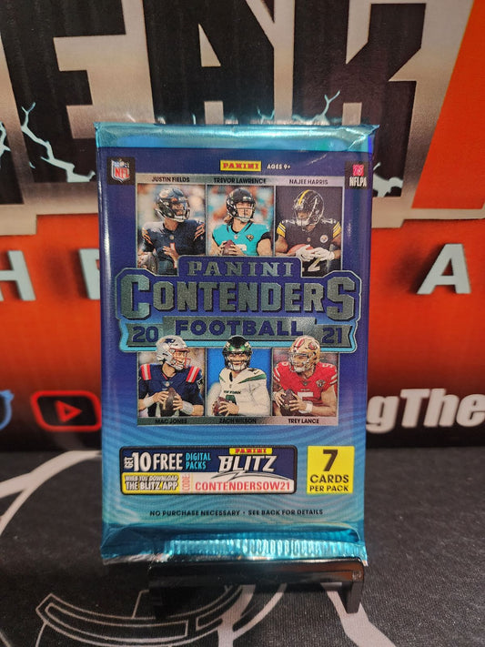 2021 Contenders Football Blaster Pack personal break! 7 cards!
