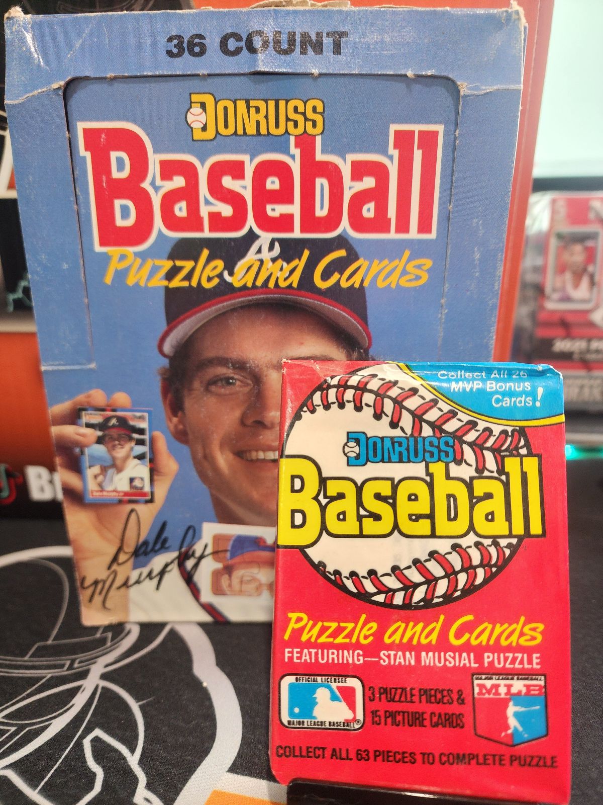 1988 Donruss Puzzle and Cards Baseball Pack Personal Break! 15 cards and 3 puzzle pieces/pack! Leaf