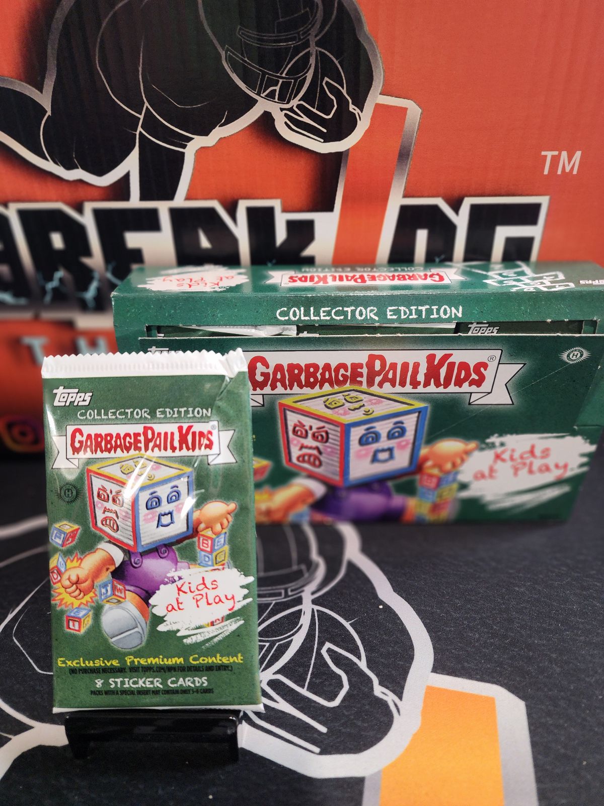 Topps Garbage Pail Kids Hobby Pack Personal Break! 8 Sticker Cards Per Pack