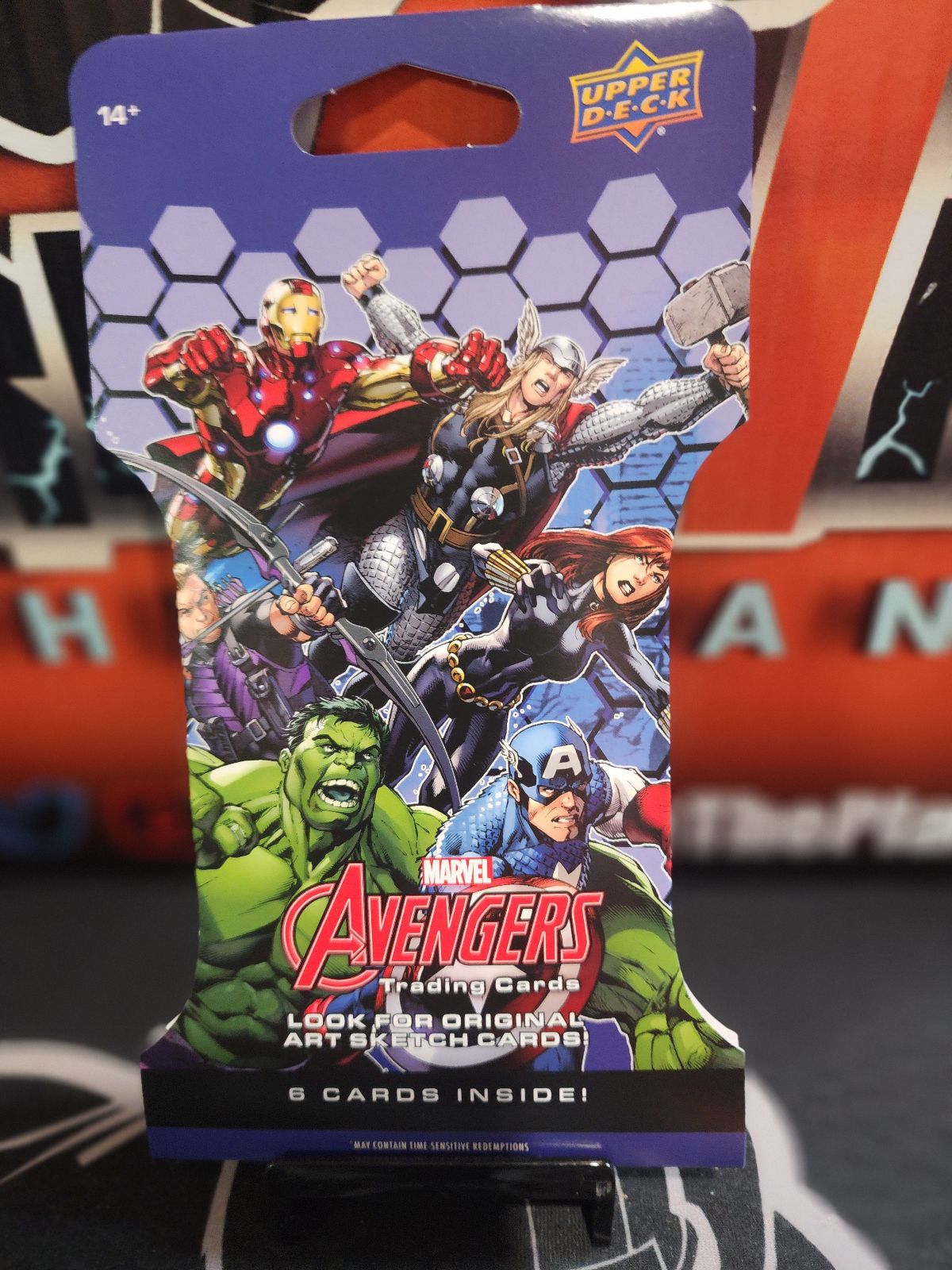 Upper Deck Marvel Avengers 2024 Sleeved Pack Personal Break! 6 Cards Per Pack!