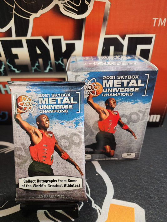 2021 Skybox Metal Multisport Blaster Pack Personal Break! 7 Cards Per Pack!