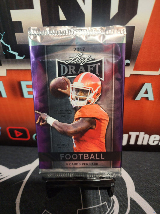 2017 Leaf Draft Football pack personal break! Mahomes??
