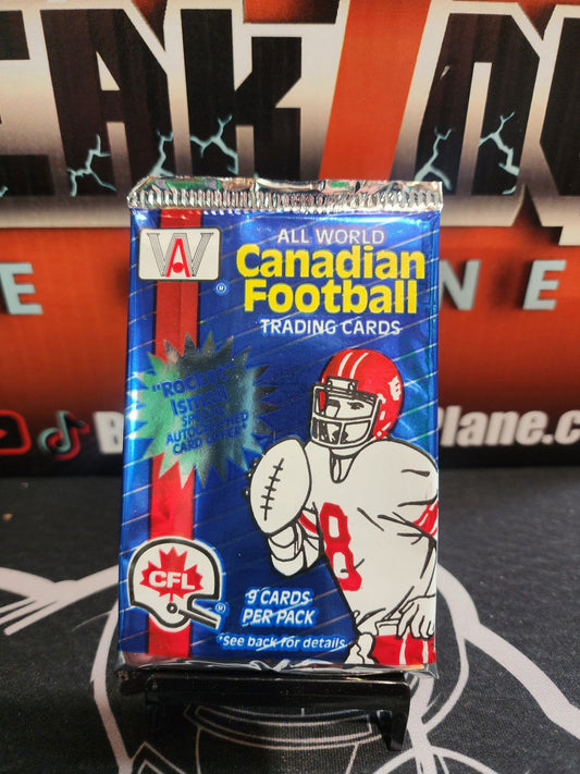 All World Canadian Football Pack Personal Break! 9 cards!