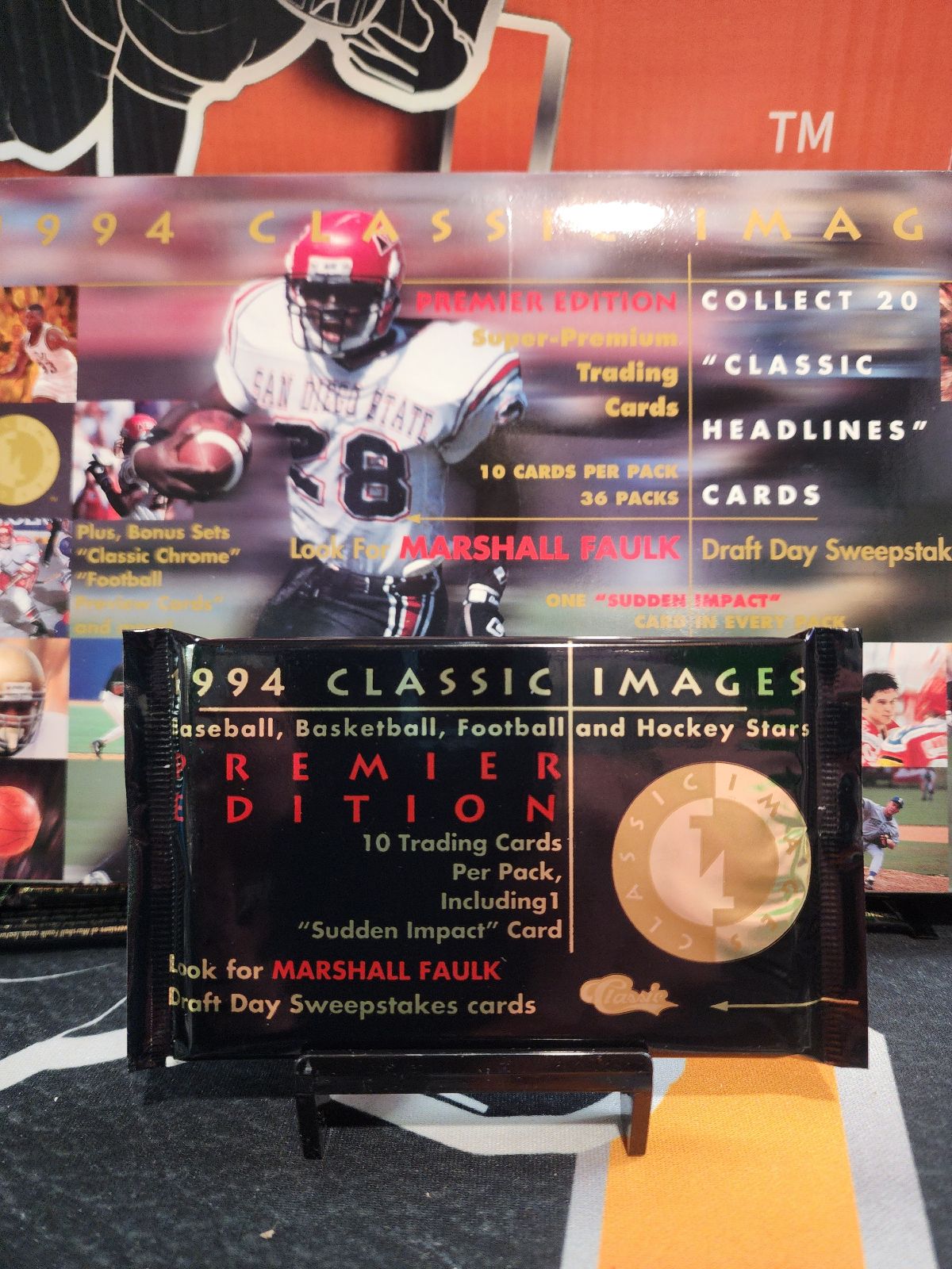 1994 Classic Images Multisport Pack Personal Break! 10 cards!