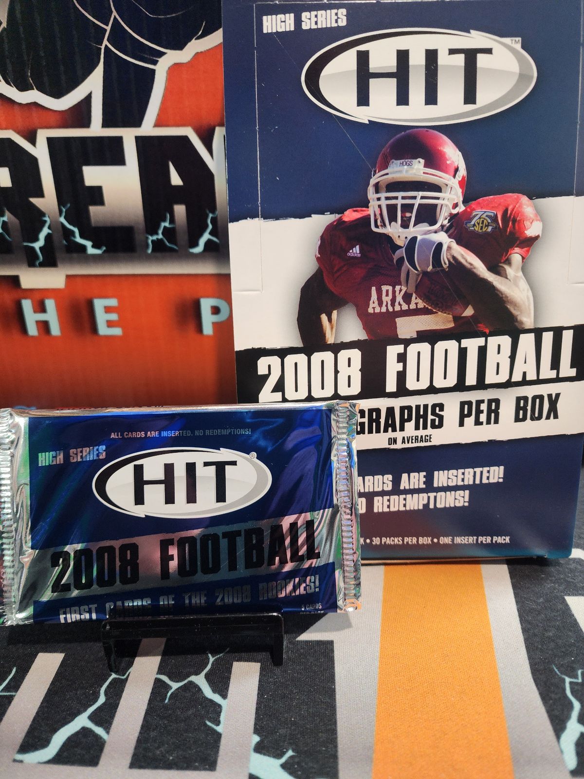 2008 Hit Football High Series Hobby Pack Personal Break! (6 autos in the box, we will run all packs as personals!)