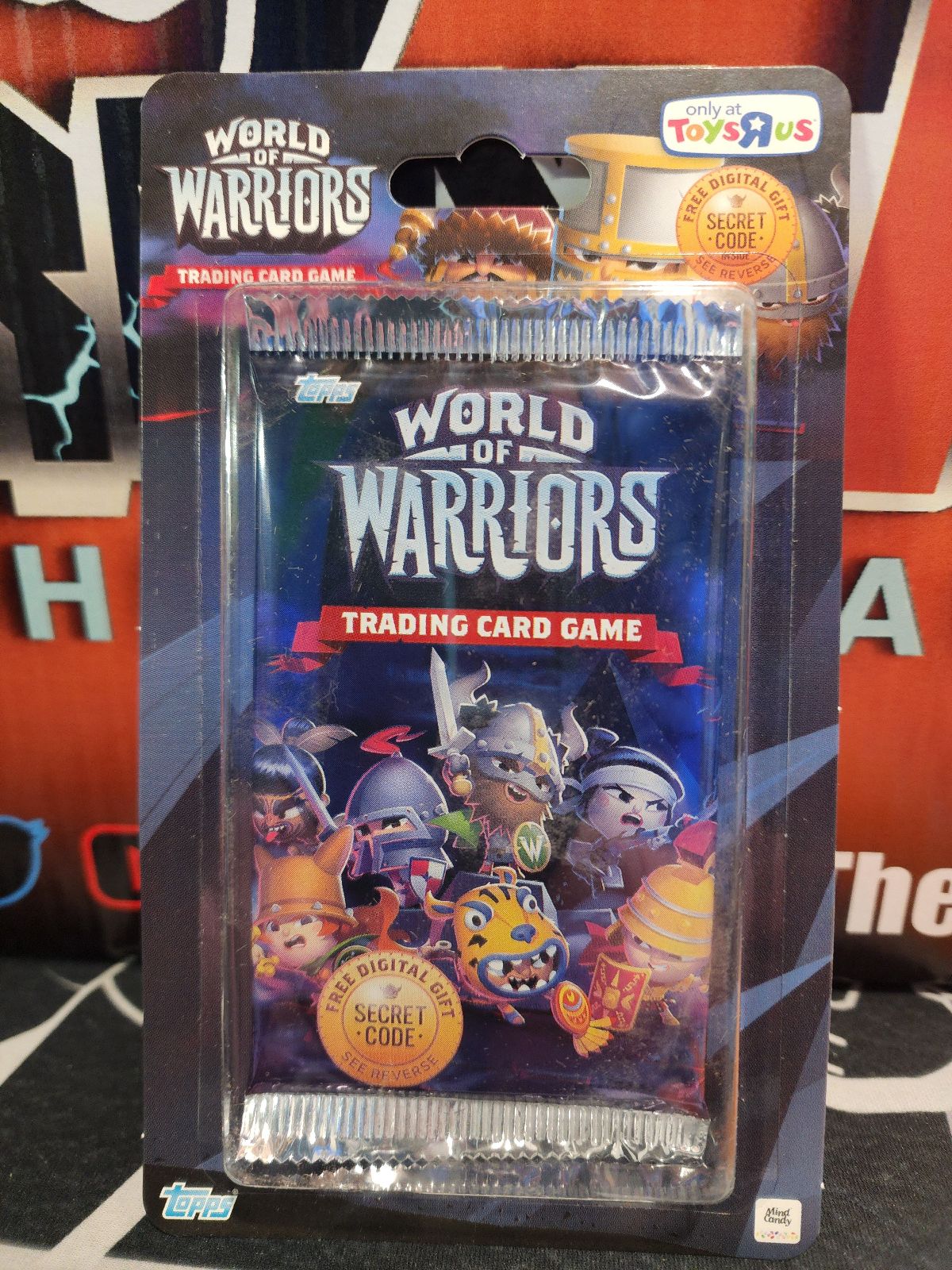 2015 Topps World of Warriors TCG Blister Pack Personal Break! 8 cards!