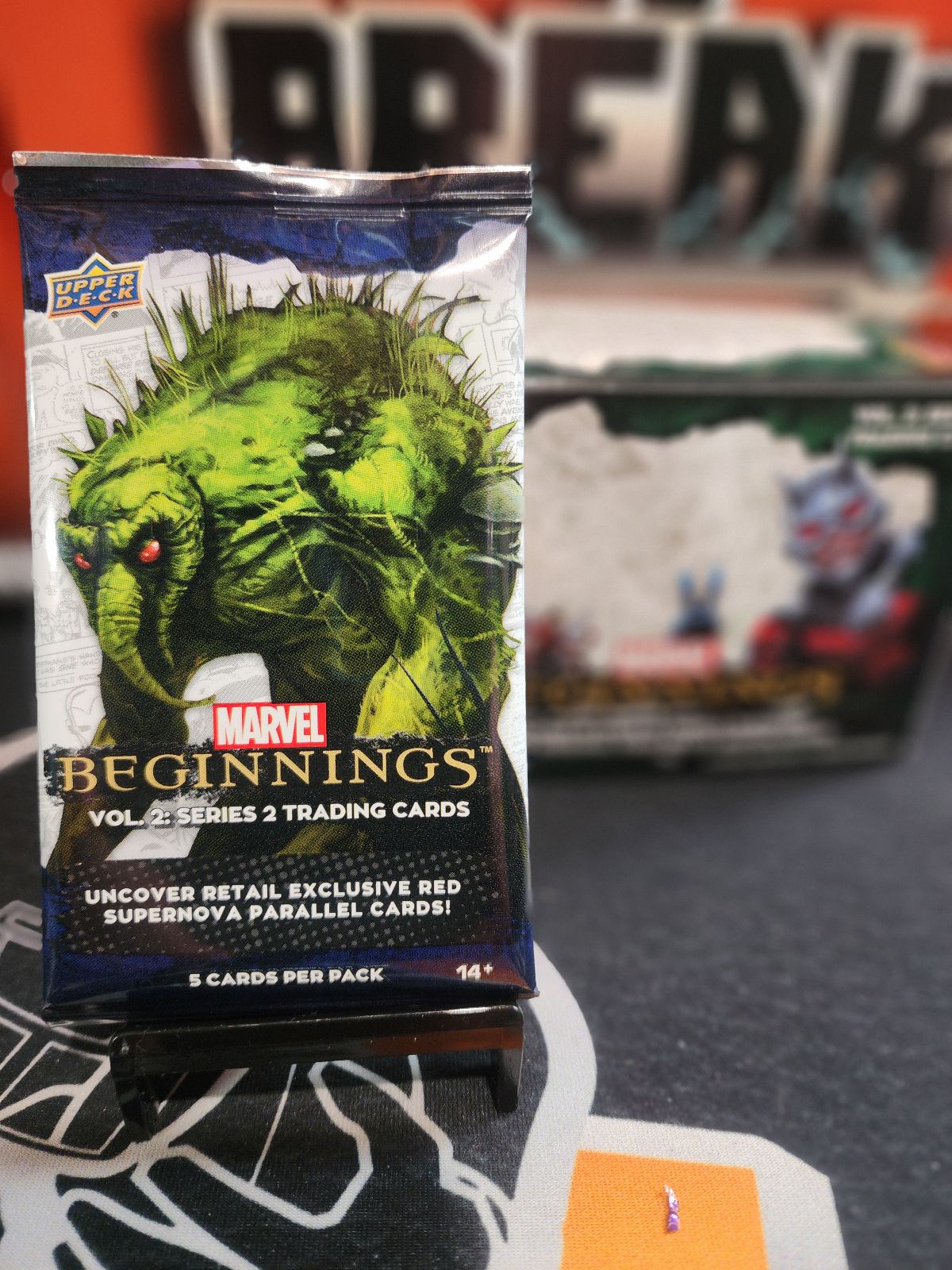 Upper Deck Marvel Beginnings Series 2 Hobby Pack Personal Break! Chase Red Supernova Parallels and 1st Sketch Cards!