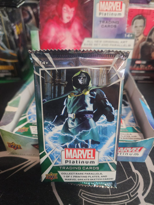 Marvel Masterpieces Platinum Hobby Pack