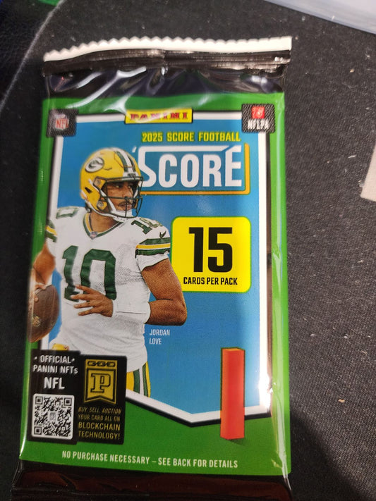 2025 Score Football MEGA BOX Pack | 15 Cards! | Personal Break!