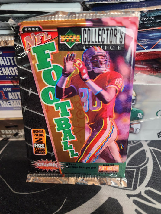 1996 Upper Deck Collector's Choice Football Pack