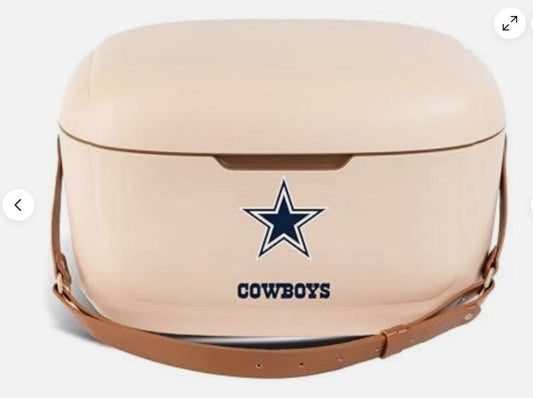 The Memory Company Licensed NFL Team Logo Retro Rounded Cooler Dallas Cowboys