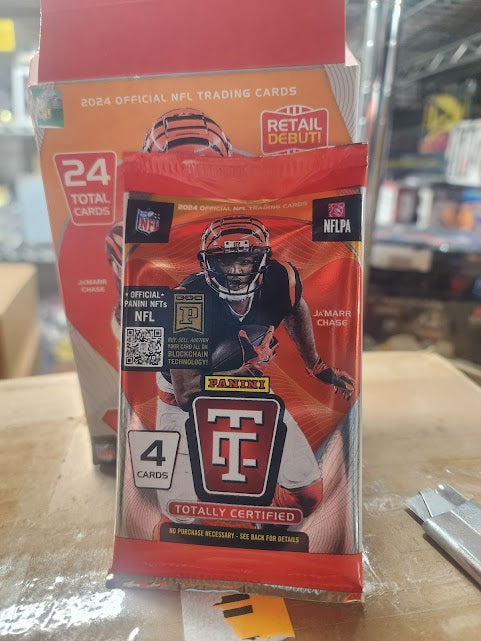 2024 Totally Certified Football Blaster Pack Personal Break!