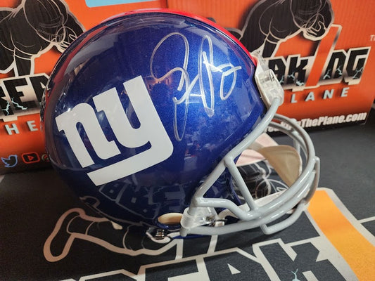 Saquon Barkley Autographed Authentic Giants Full Size Helmet Panini COA