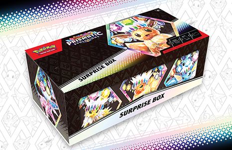 Pokemon Prismatic Evolutions Surprise Box!
