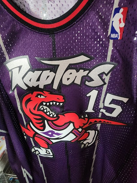 Vince Carter Raptors Mitchell and Ness Hardwood Classics Jersey 2XL Unsigned