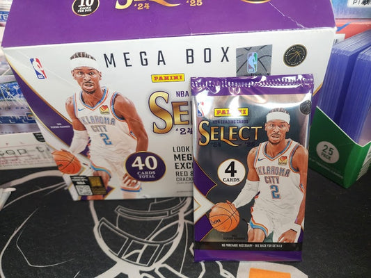 2024-25 Select Basketball Mega Box Pack