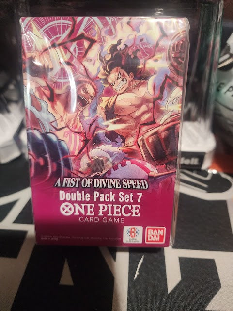 One Piece A Fist of Divine Speed Double Pack - Two boosters plus a promo pack!