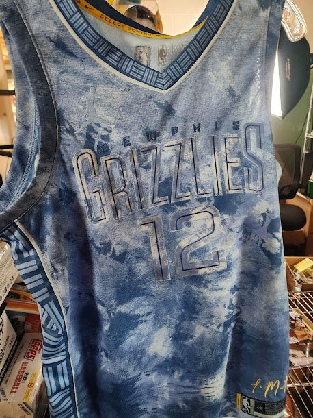 Ja Morant Grizzles Air Jordan Nike Licensed Basketball Jersey Size L Unsigned