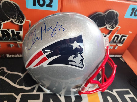 Chris Hogan Autographed Patriots Full Size Helmet Steiner COA