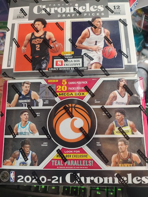 Chronicles Basketball NBA and Draft Mega Box COMBO
