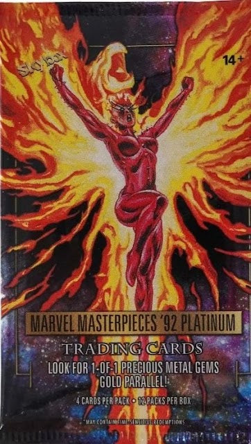 Marvel Masterpieces Skybox '92 Platinum Hobby Pack