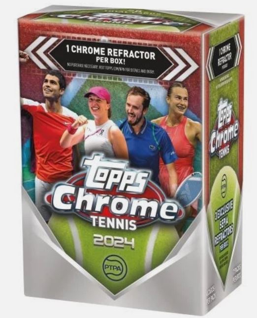 2024 Topps Chrome Tennis Blaster Box