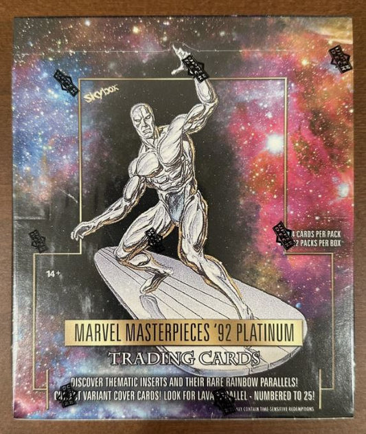 2024 Marvel Masterpieces 1992 Platinum Hobby Box