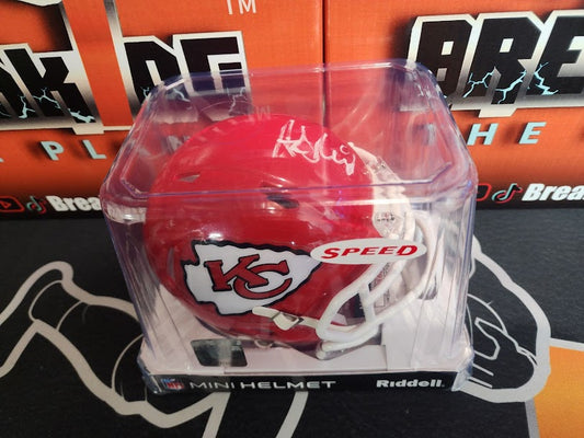 Andy Reid Autographed JSA COA Chiefs Mini Helmet