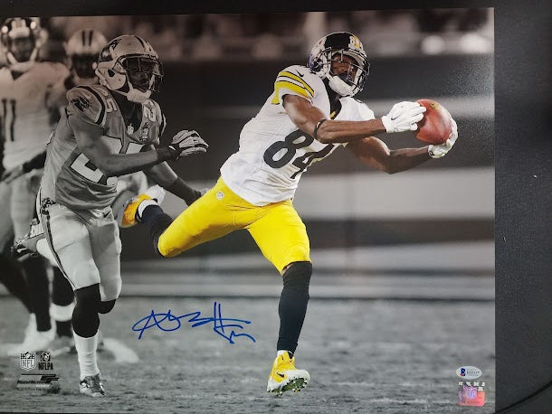 Antonio Brown Auto 16x20 Photo Steelers Beckett COA AB Colorpop