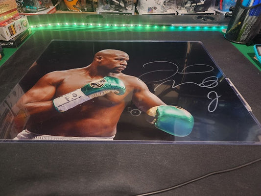 Floyd Mayweather Auto 16x20 Photo Beckett COA Boxing HUGE SIGNATURE!