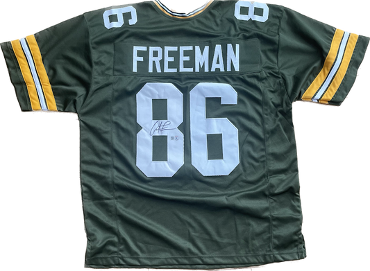 Antonio Freeman Auto Packers Custom Jersey Beckett COA
