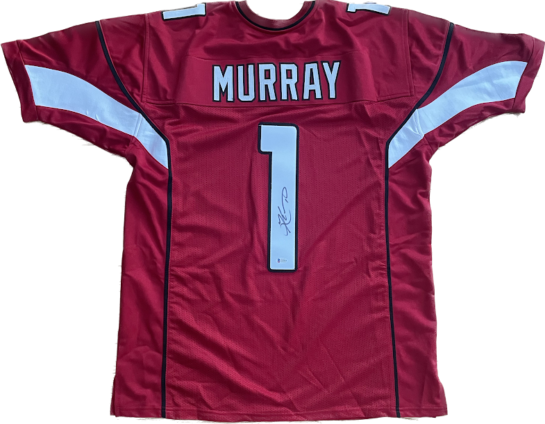 Kyler Murray Auto Custom Cardinals Jersey Beckett COA