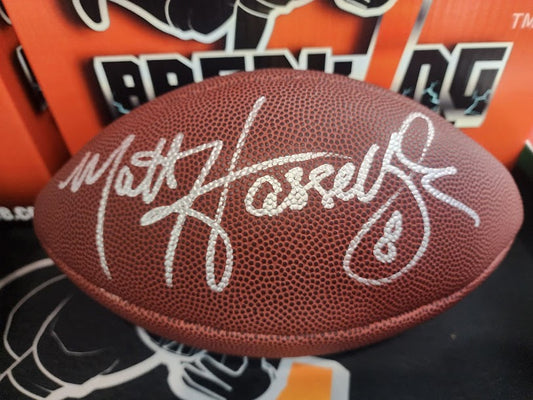 Matt Hasselbeck Autographed JSA COA Football Seahawks Packers