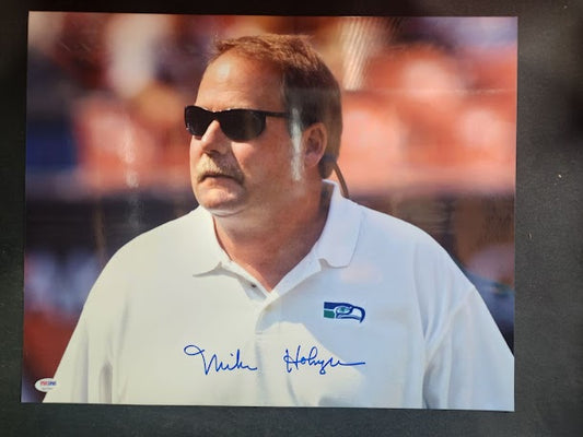 Mike Holmgren Auto 16x20 Photo Seahawks PSA COA Packers Hall of Fame?