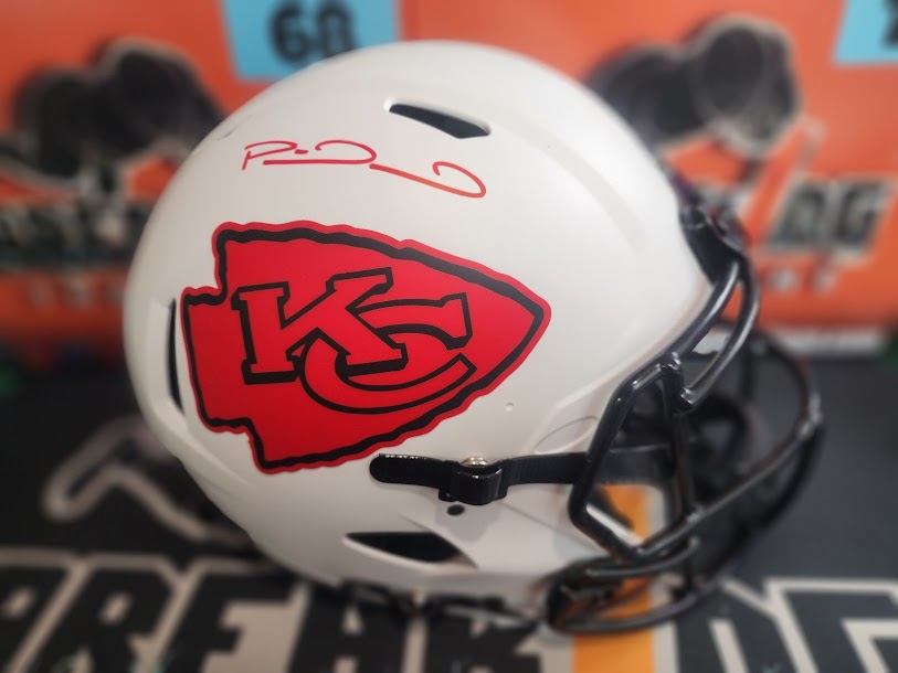 Patrick Mahomes Lunar Authentic Autographed Fanatics COA Full Size Helmet Chiefs