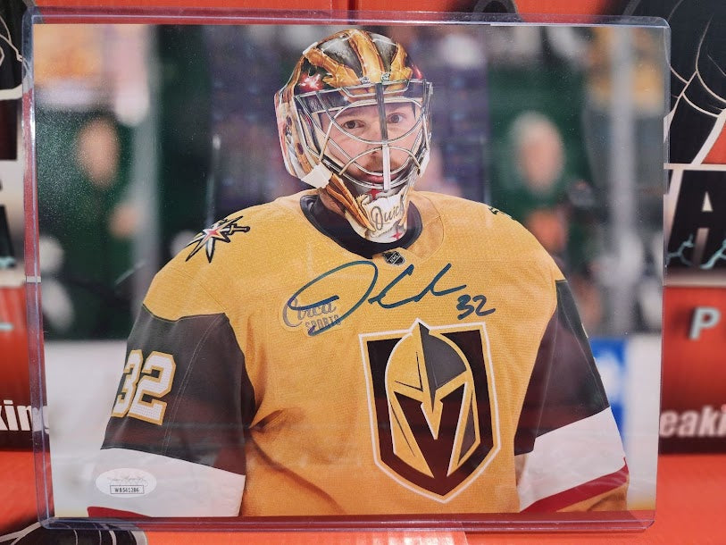 Jonathan Quick Autographed 8x10 Hockey Photo Golden Knights JSA COA