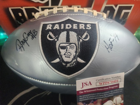 Ray Guy Autographed HOF Inscription JSA COA Raiders Football