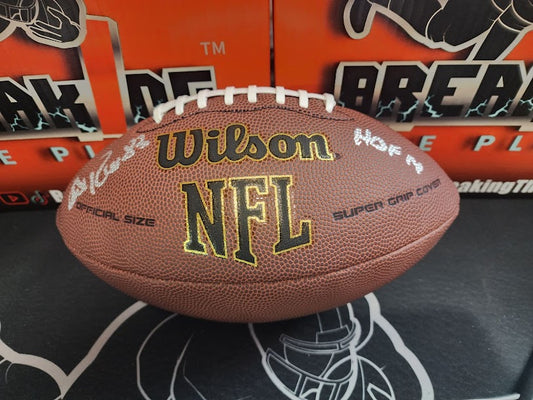 Andre Reed HOF Autographed Inscription JSA COA BILLS Football