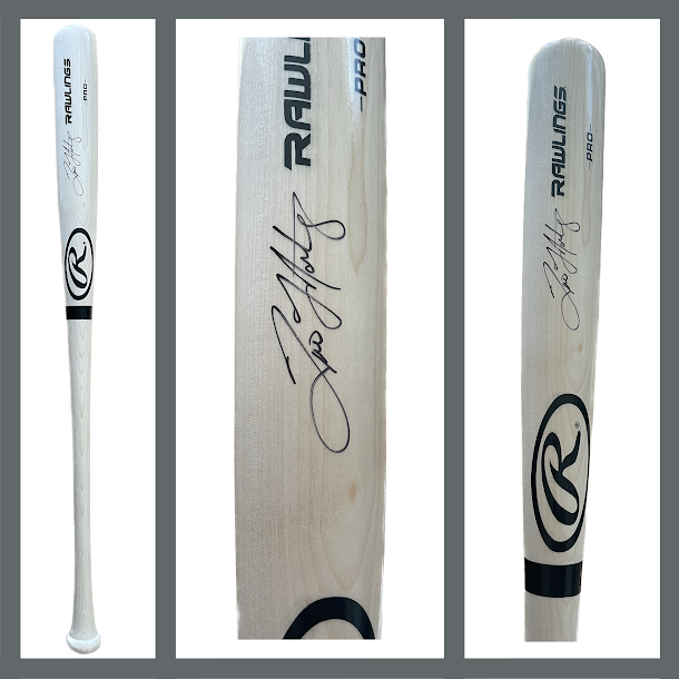 Tino Martinez Autographed Baseball Bat JSA COA Yankees