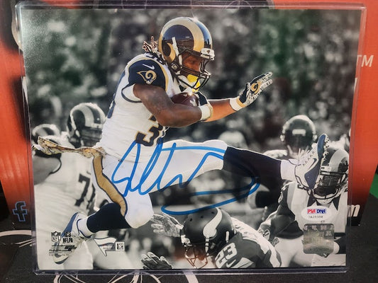 Todd Gurley Autographed 8x10 Photo LA Rams Fanatics COA Blue Ink