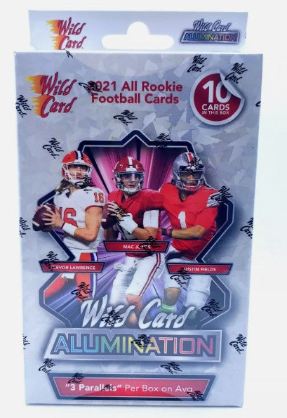 2021 Wild Card Alumination Football Hanger Personal Break!