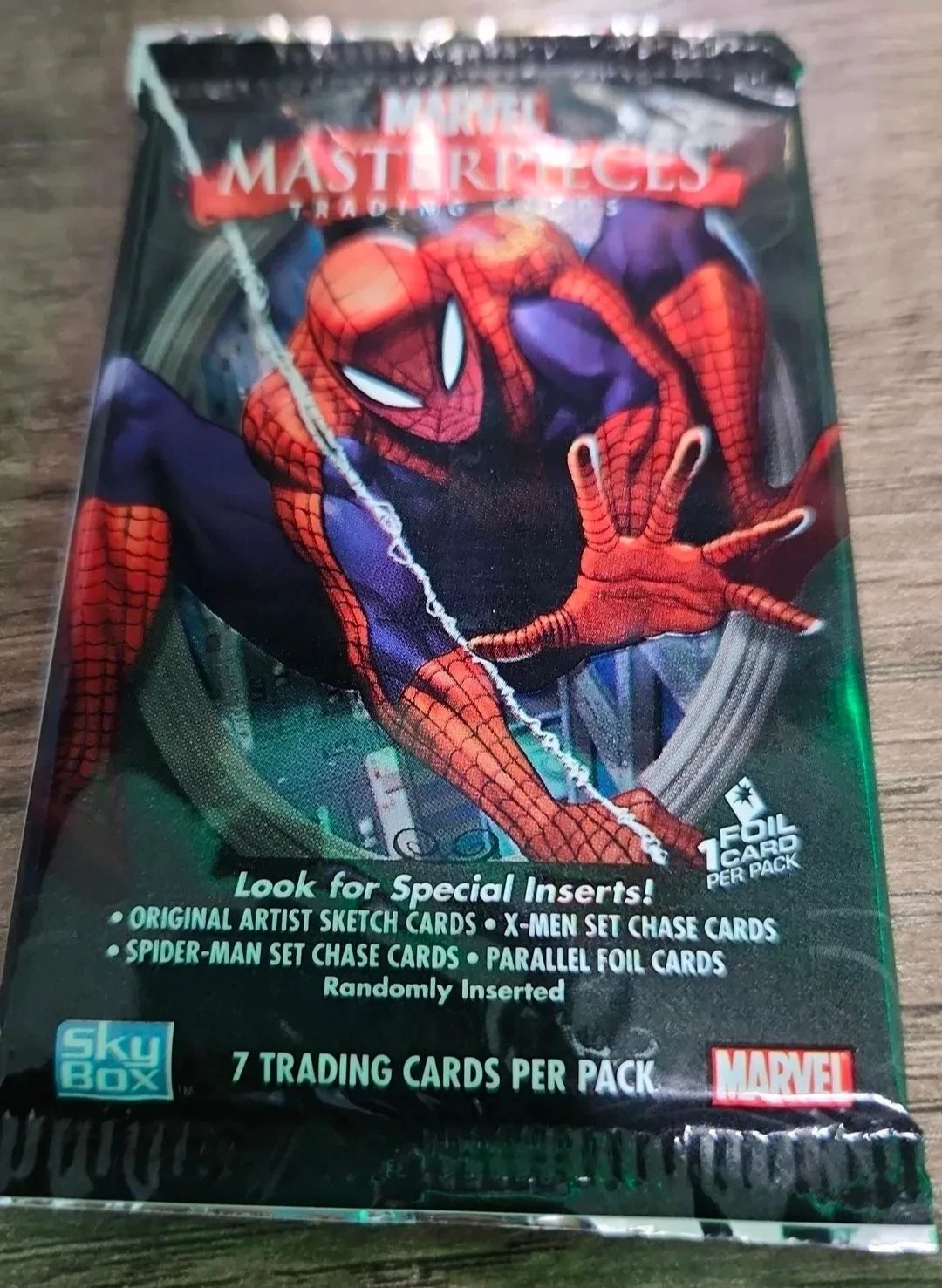 2007 Marvel Masterpieces Set 1 Hobby Pack
