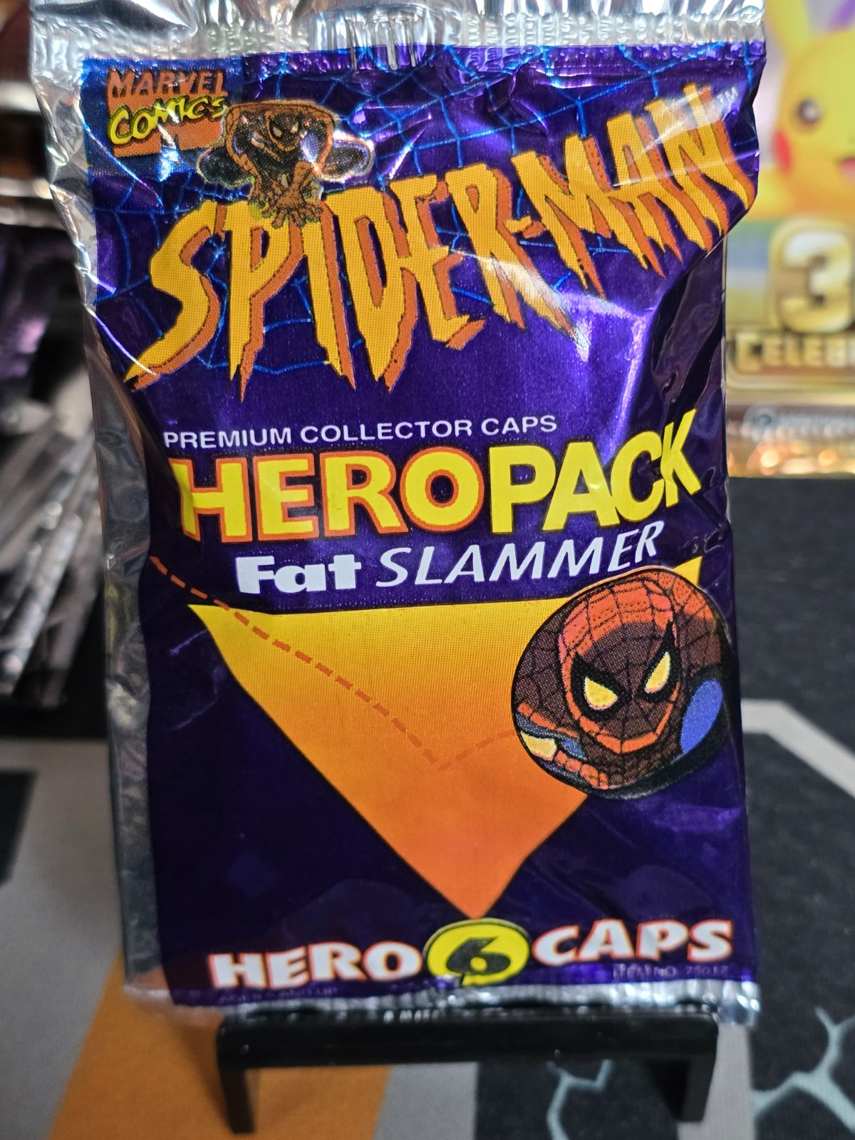 RARE 1994 Panini Spider-man Hero Pack Fat Slammer